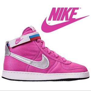 NEW Nike Vandal High Supreme Shoes - Fuschia